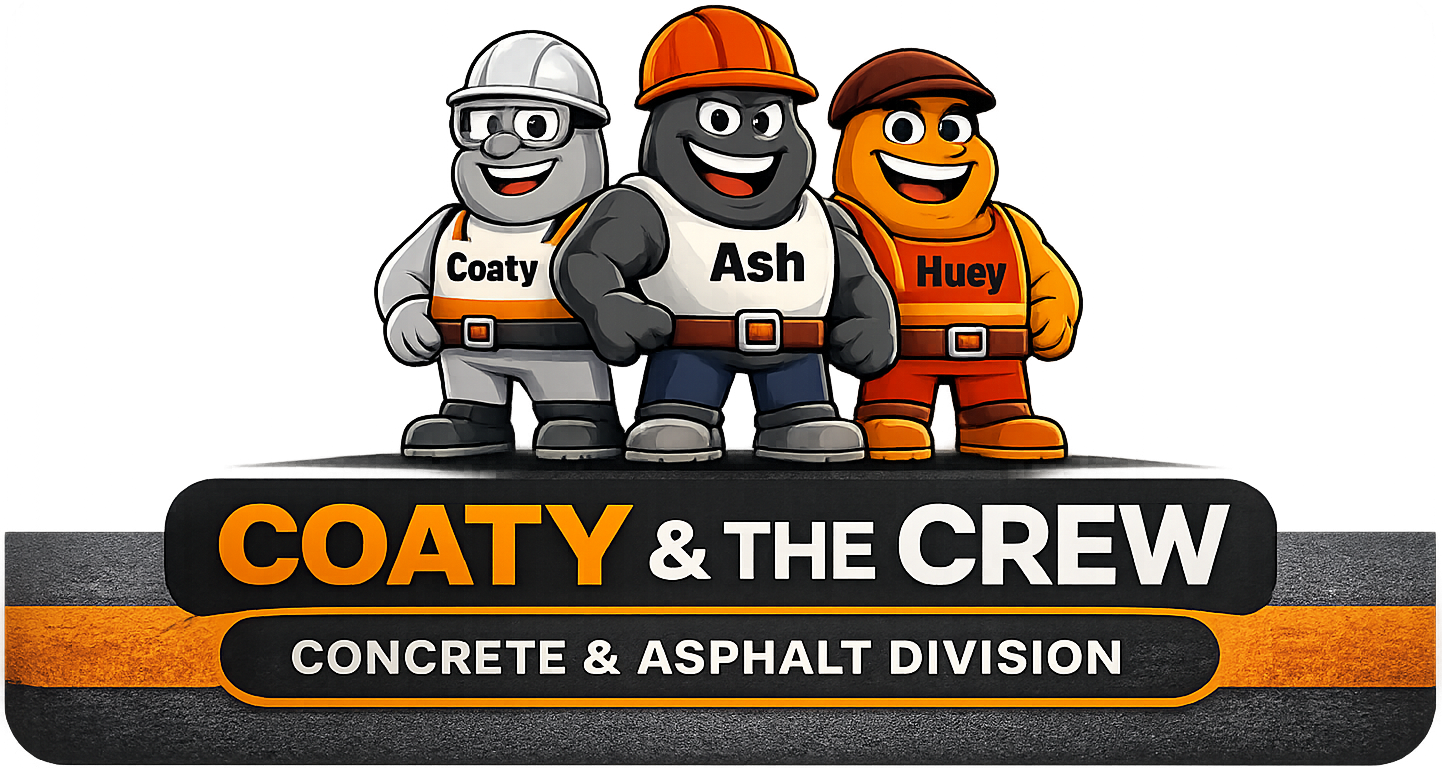 Coaty and the Crew Concrete and Asphalt Division